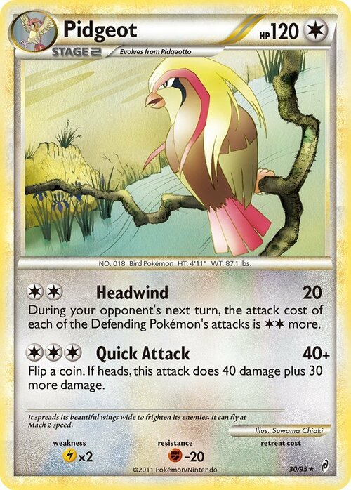 Pidgeot Card Front