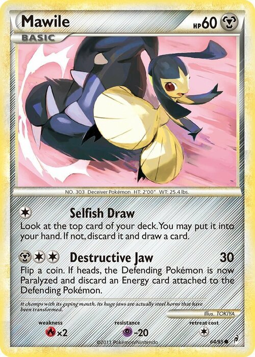 Mawile Card Front