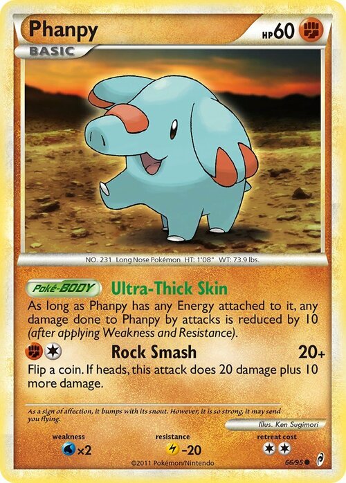 Phanpy Card Front