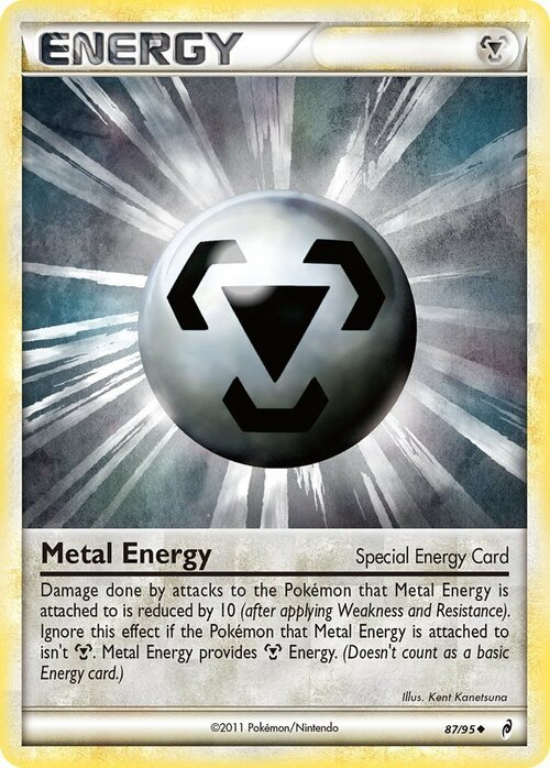 Metal Energy Card Front