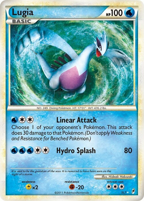 Lugia Card Front