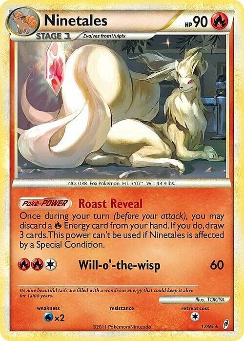 Ninetales Card Front