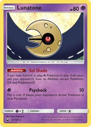 Lunatone [Sol Shade | Psyshock]