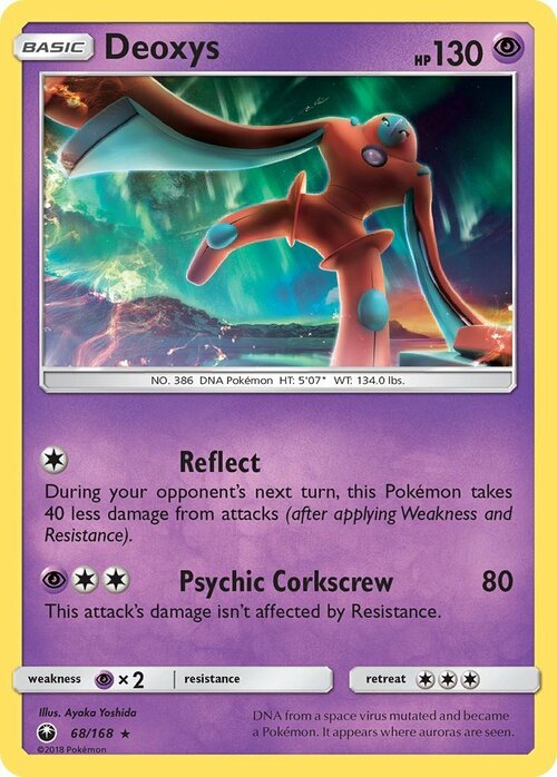 Deoxys Card Front