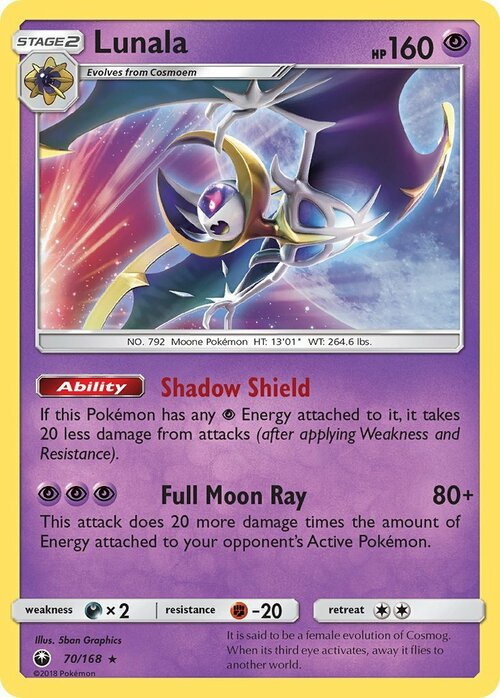 Lunala Card Front