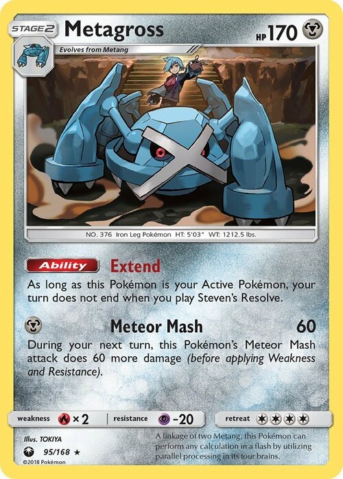 Metagross Card Front