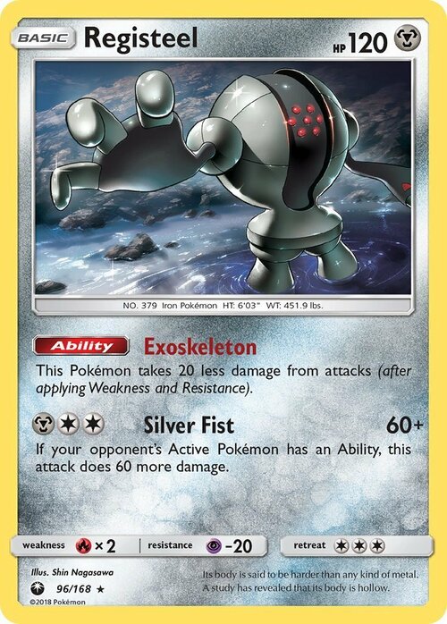 Registeel Card Front