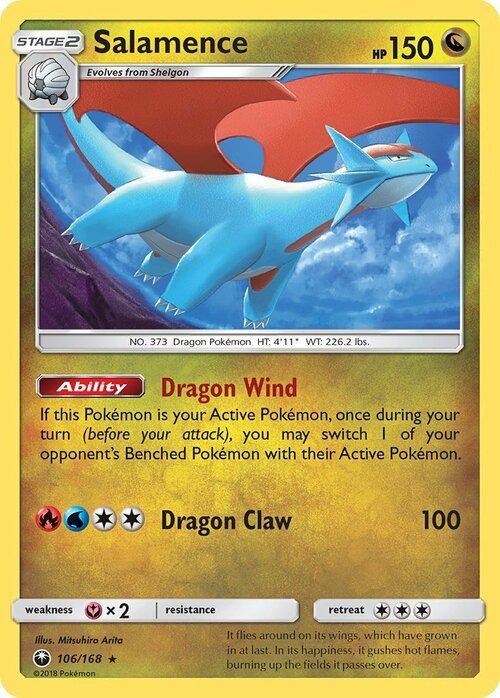 Salamence Card Front