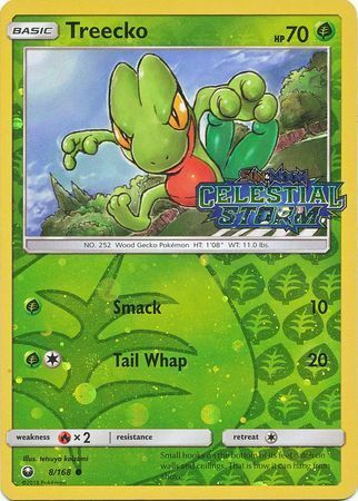 Treecko Card Front