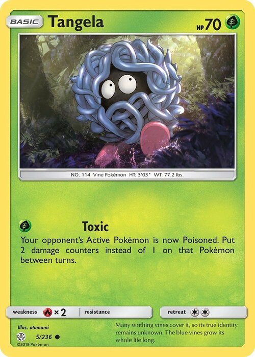 Tangela Card Front