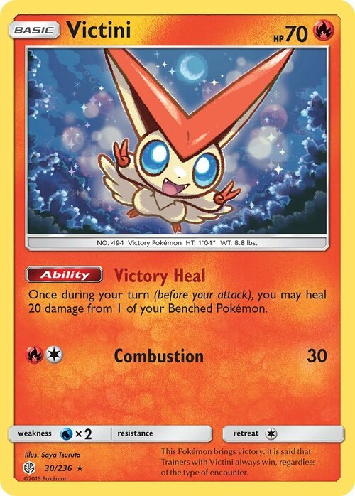 Victini Card Front