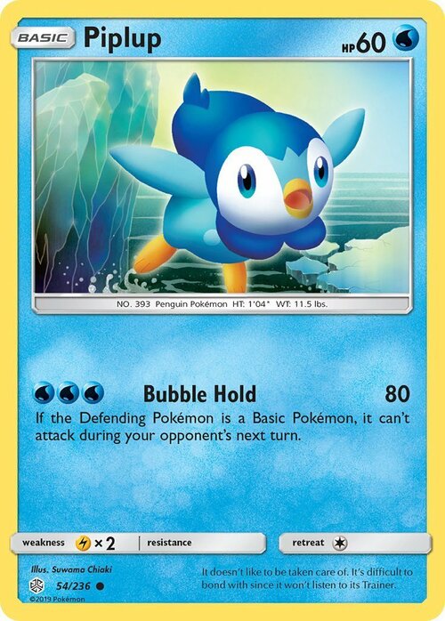 Piplup Card Front