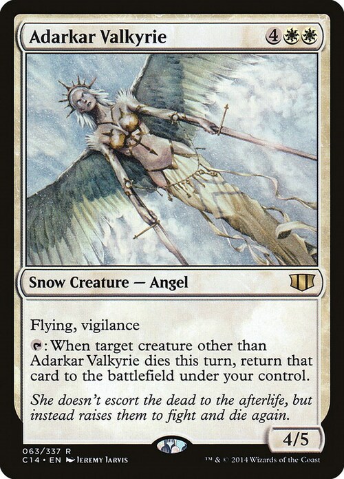 Adarkar Valkyrie Card Front