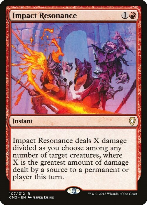 Impact Resonance Card Front