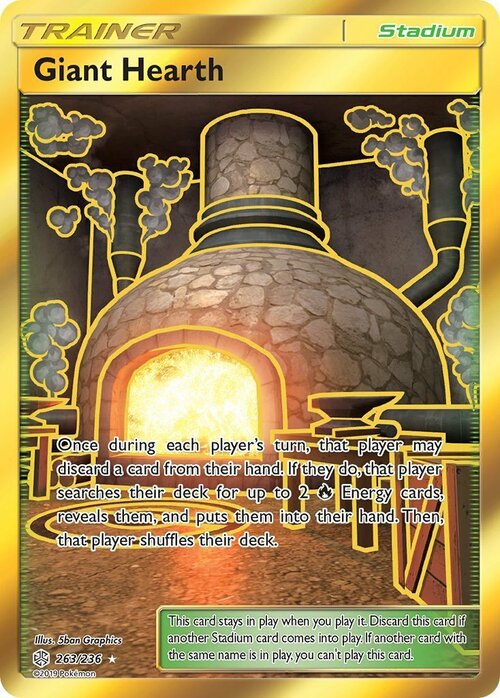 Giant Hearth Card Front