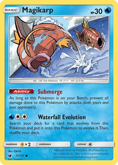 Magikarp Card Front