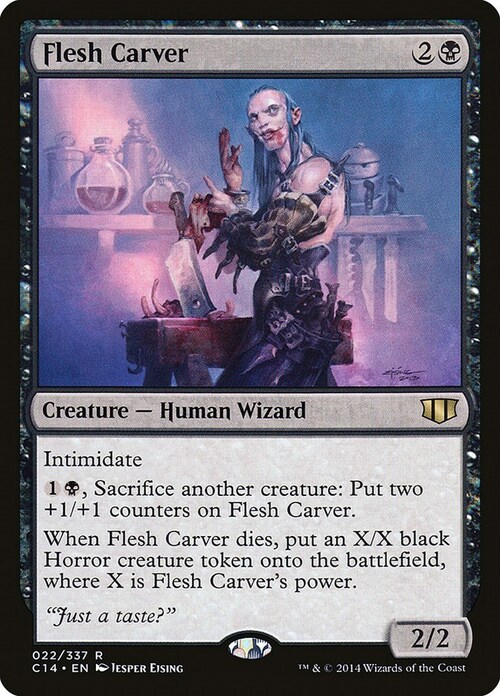 Flesh Carver Card Front