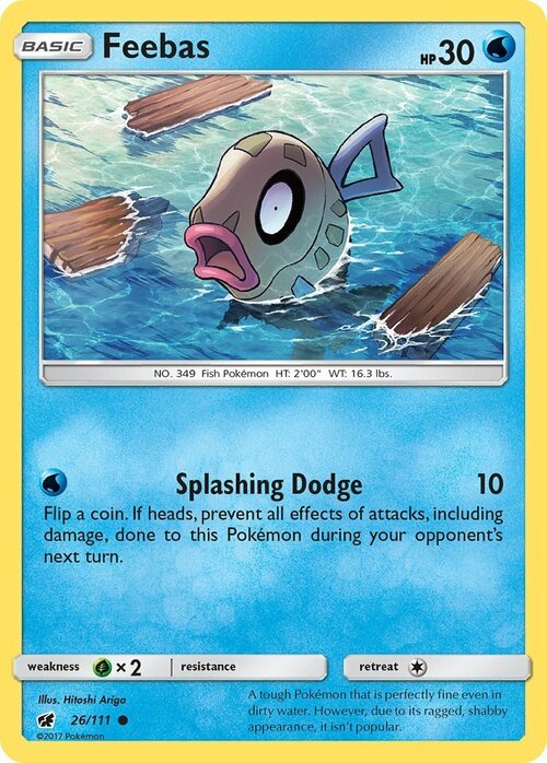 Feebas Card Front