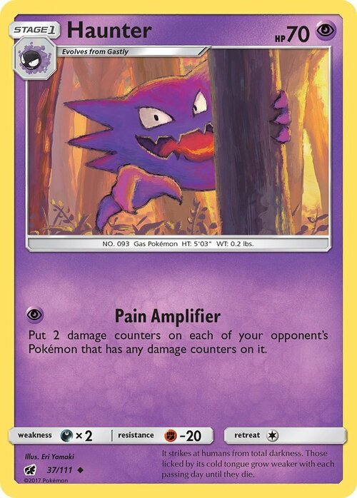 Haunter Card Front