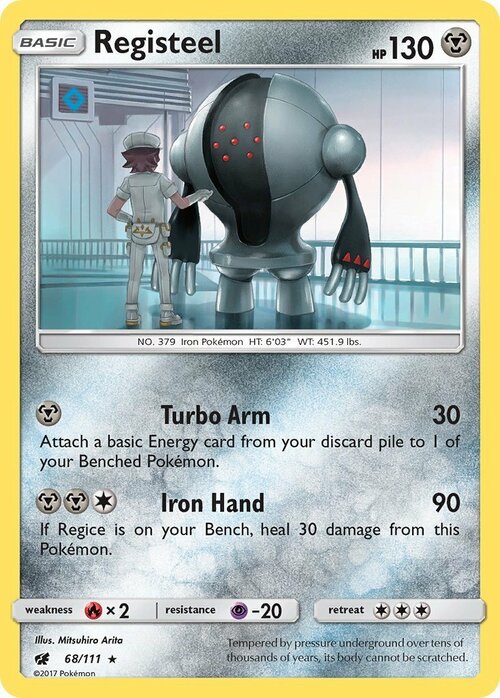 Registeel Card Front