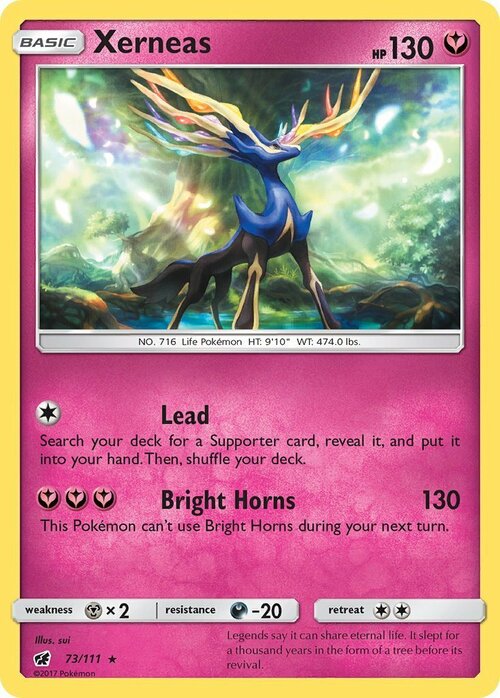 Xerneas Card Front