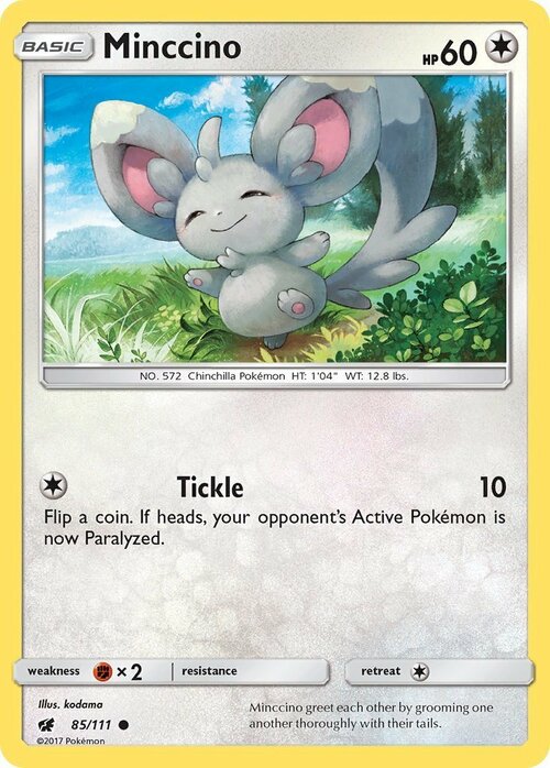 Minccino Card Front