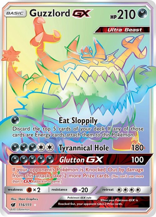 Guzzlord GX Card Front