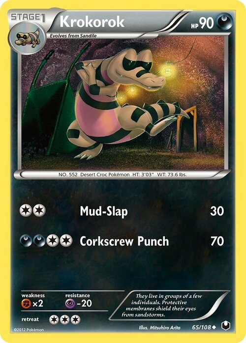 Krokorok Card Front