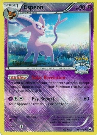 Espeon Card Front