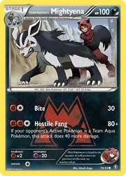 Team Magma Mightyena