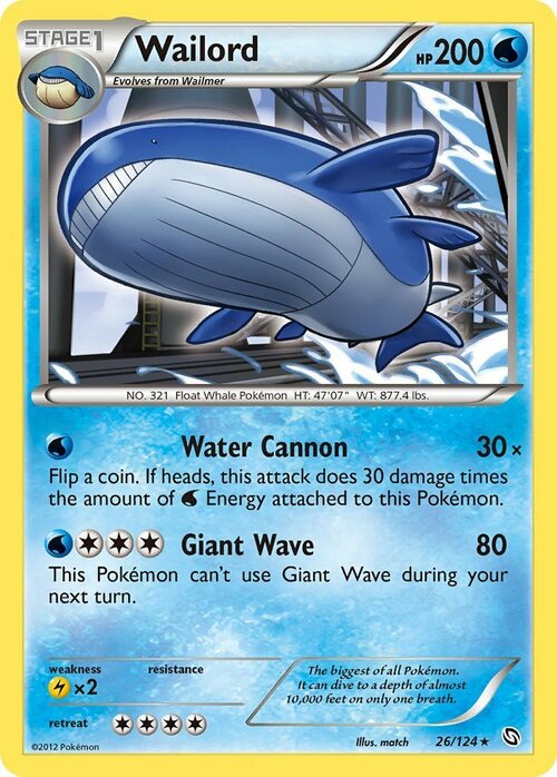 Wailord Card Front