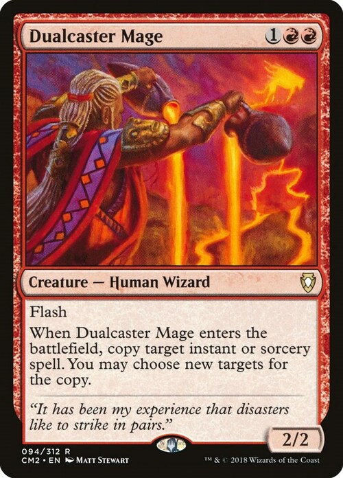 Dualcaster Mage Card Front