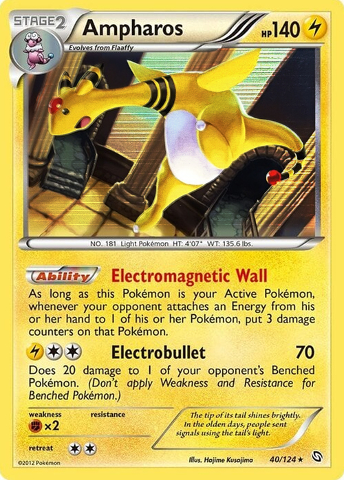 Ampharos Card Front