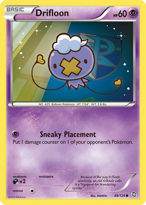 Drifloon Card Front