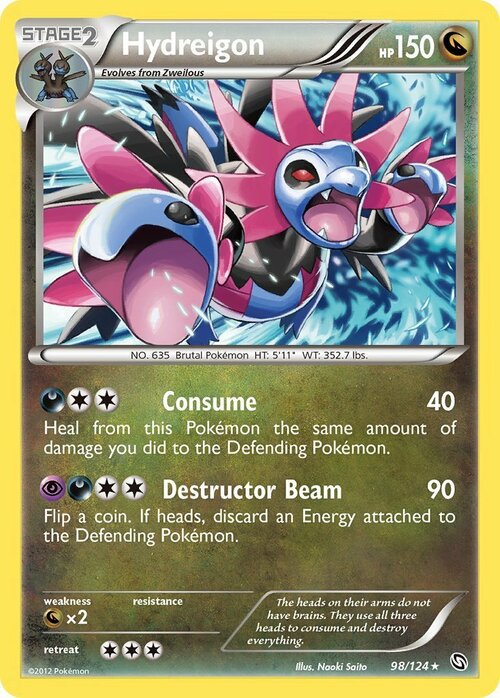 Hydreigon Card Front