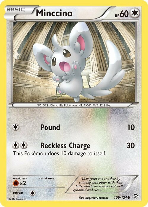 Minccino Card Front