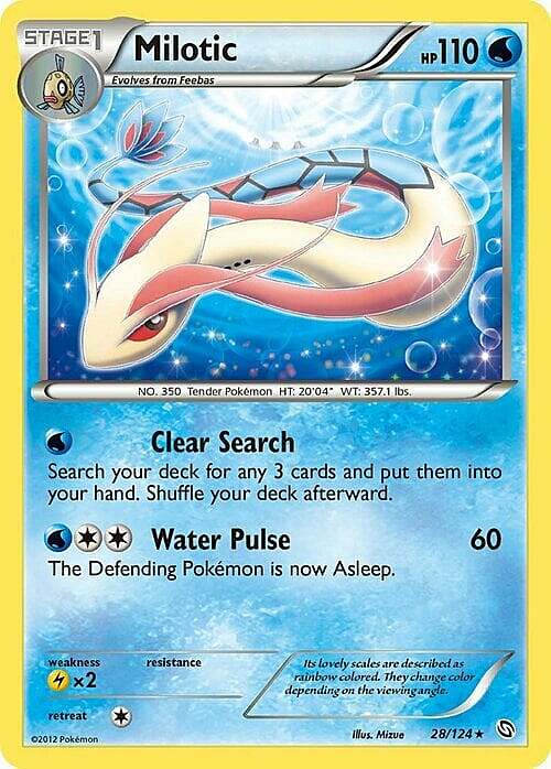 Milotic Card Front