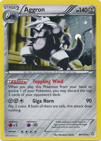 Aggron Card Front