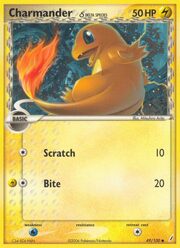 Charmander δ Delta Species