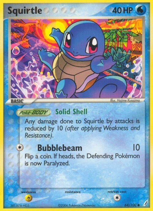 Squirtle Card Front