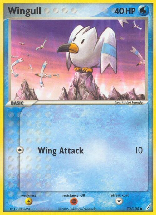 Wingull Card Front