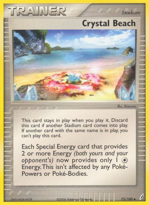 Crystal Beach Card Front