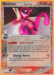 Mewtwo δ Delta Species