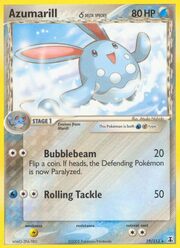 Azumarill Delta Species [Bubblebeam | Rolling Tackle]