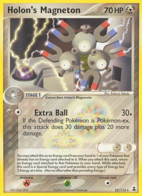 Holon's Magneton Card Front