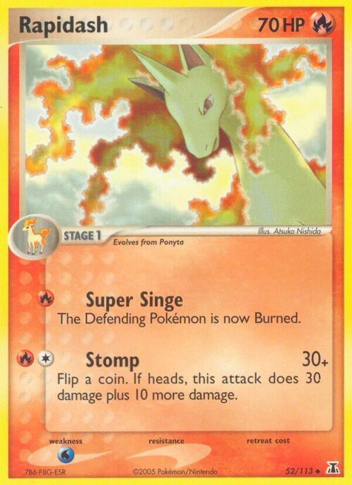 Rapidash Card Front