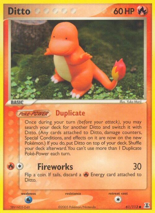 Ditto [Charmander] Card Front