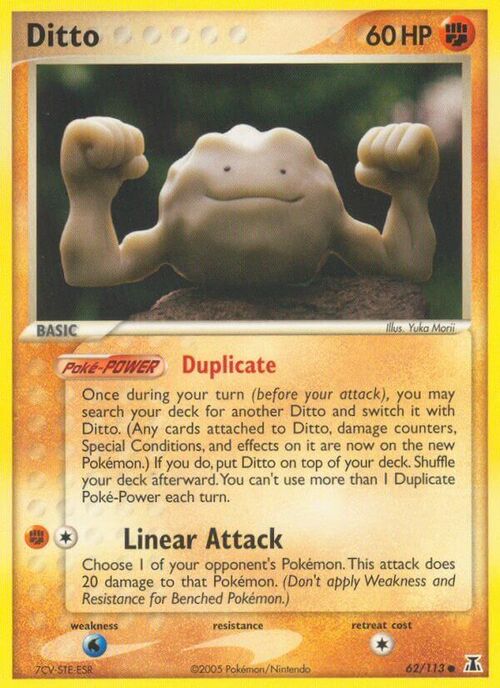 Ditto [Geodude] Card Front