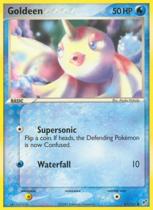 Goldeen Card Front