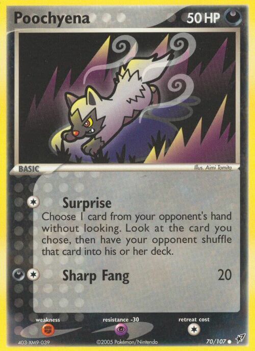 Poochyena Card Front